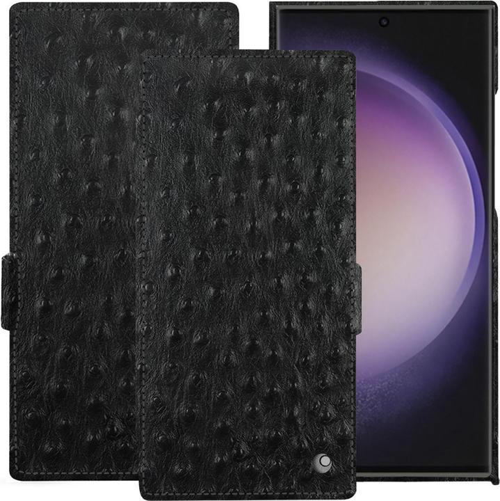 Actual product image Noreve Horizontal leather flap shell (Samsung Galaxy S24 Ultra, Samsung Galaxy S23 Ultra)