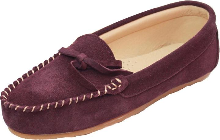 Actual product image Eastern Counties Leather Ladies Suede Moccasins (38)