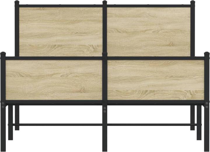 Produktbild VidaXL Bettgestell mit Kopf- und Fussteil 120 x 190cm (120 x 190 cm)