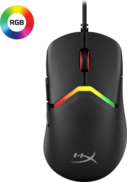 Produktbild HP HyperX Pulsefire Saga-Gaming-Maus (schwarz) (Kabelgebunden)