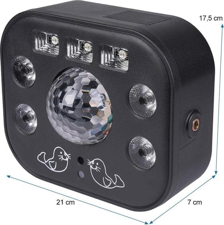 Produktbild Light4Me MULTIPHASE - Multiefekt LED UV wash strobe