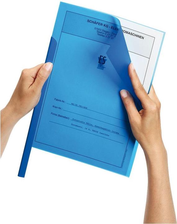 Produktbild Durable Klemmschienenhüllen (A4, 50 x)