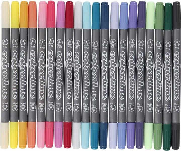 Actual product image Creativ Company Colortime Double Marker (Additional colours, 20 x)