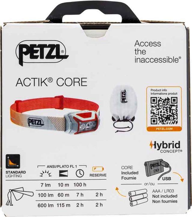 Produktbild Petzl Actik Core (600 lm)