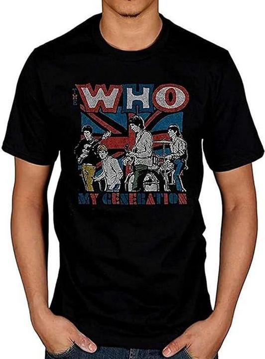 Actual product image The Who Unisex Adult My Generation Sketch Cotton T-Shirt (L)