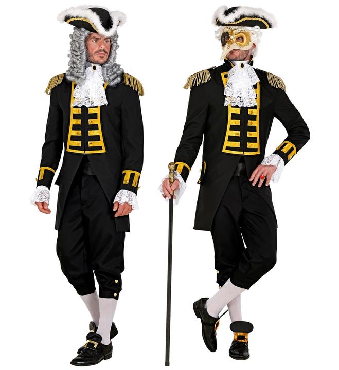Image du produit Widmann Schwarze Gardeuniform / Paradefrack für Herren (M)