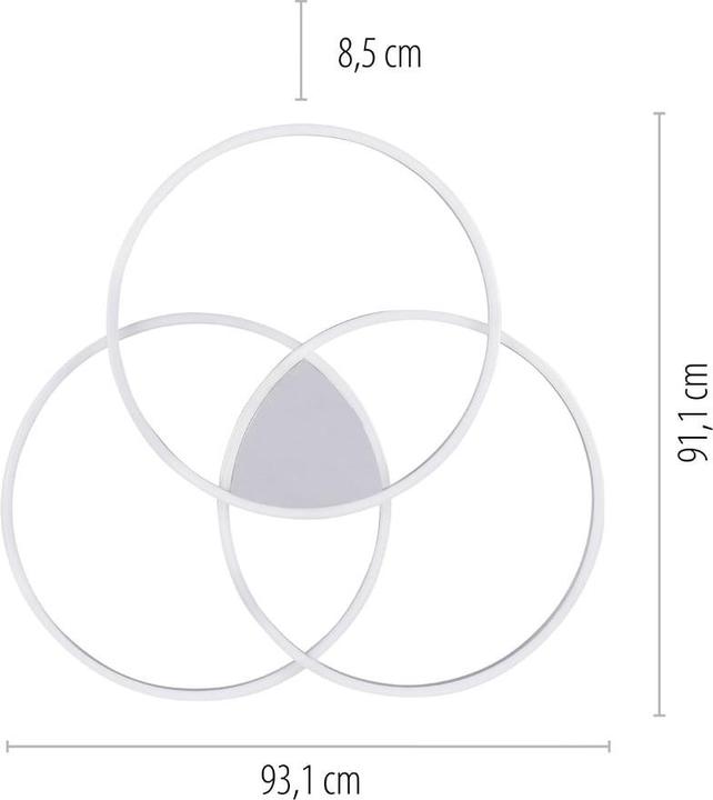Immagine prodotto Neuhaus Plafoniera a LED Q-KATE 62W 2700- 6579-95 (2870 lm)