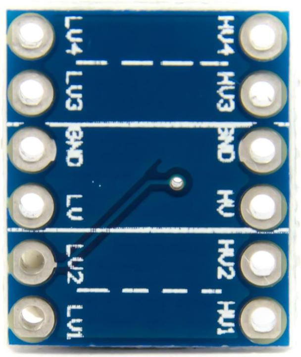 Actual product image Purecrea Logic Level Converter 4-channel 5V / 3.3V