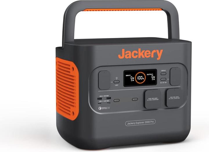 Image du produit Jackery Explorer 2000 Pro (2160 Wh, 19.50 kg)