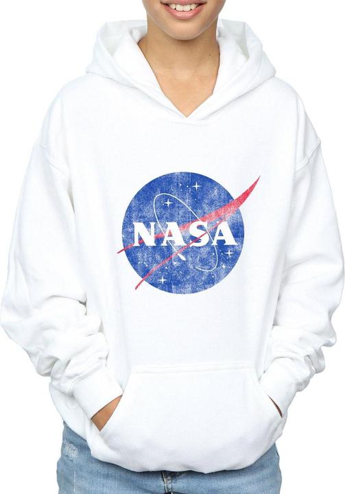 Produktbild Nasa Classic Insignia Logo Distressed Kapuzenpullover Jungen (128)