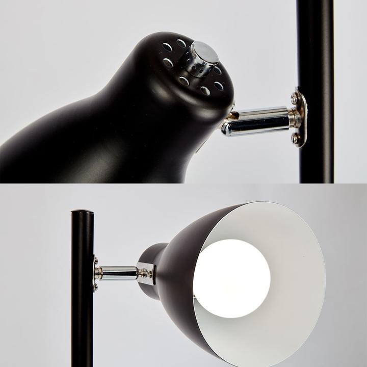 Produktbild B.K.Licht Stehleuchte, schwarz, 3xE27 exkl. (E27)