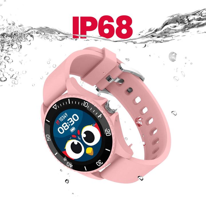 Actual product image Maxlife smartwatch Kids MXSW-210 pink