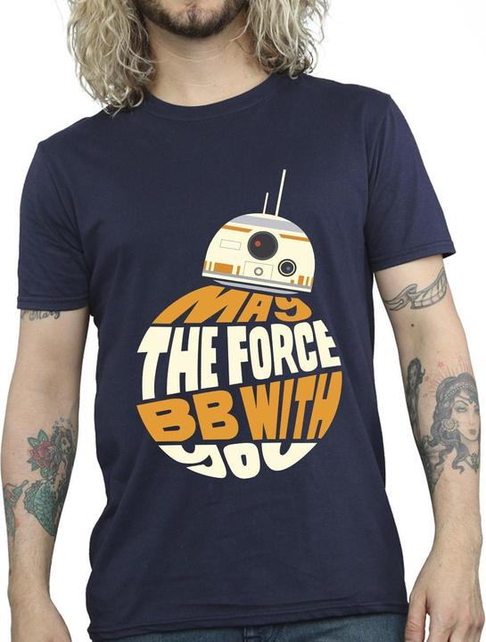 Produktbild Star Wars May The Force BB8 TShirt (XXL)