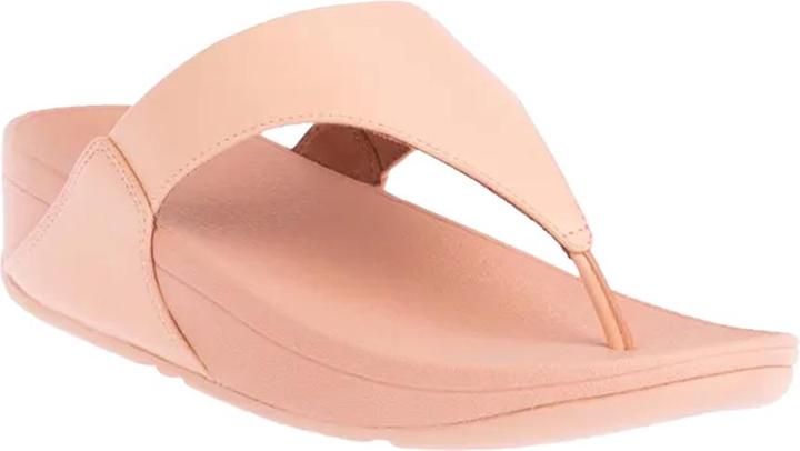 Actual product image Fitflop Womens/Ladies Lulu Leather Flip Flops (42)