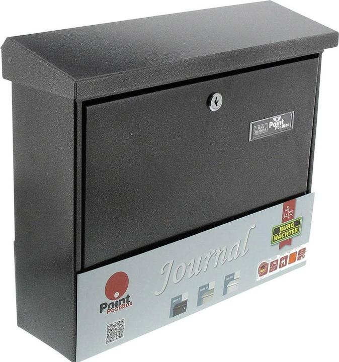 Actual product image Burg Wächter 61140 Sheet steel letterbox J