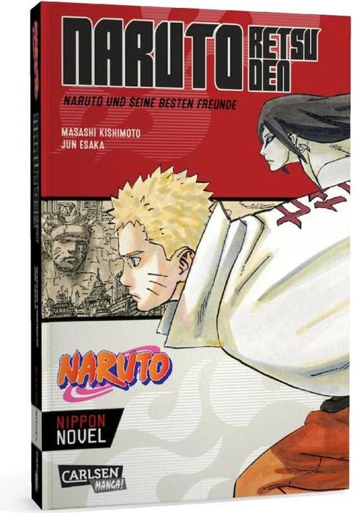 Image du produit Naruto Retsuden: Naruto und seine besten Freunde (Nippon Novel) (Allemand, Masashi Kishimoto, Jun Esaka, 2023)