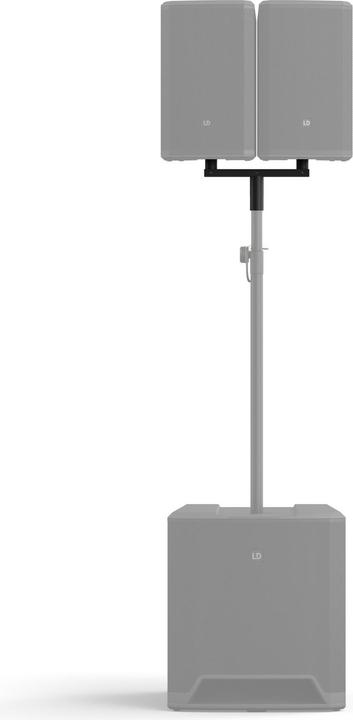 Actual product image LD Systems DAVE G4X T-BAR L - Fork for speaker stands for DAVE 12/15/18 G4X (1 pcs., Stand)