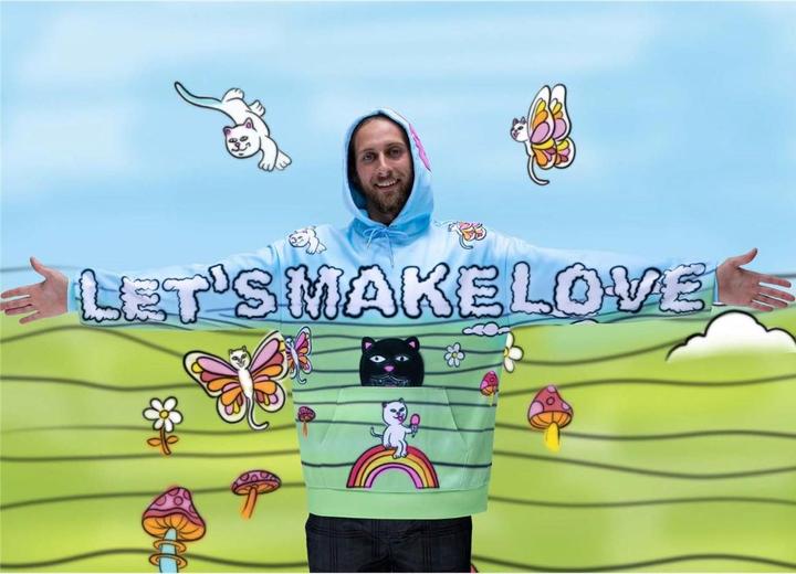 Image du produit RipnDip Sweat à capuche Lets Make Love (L)