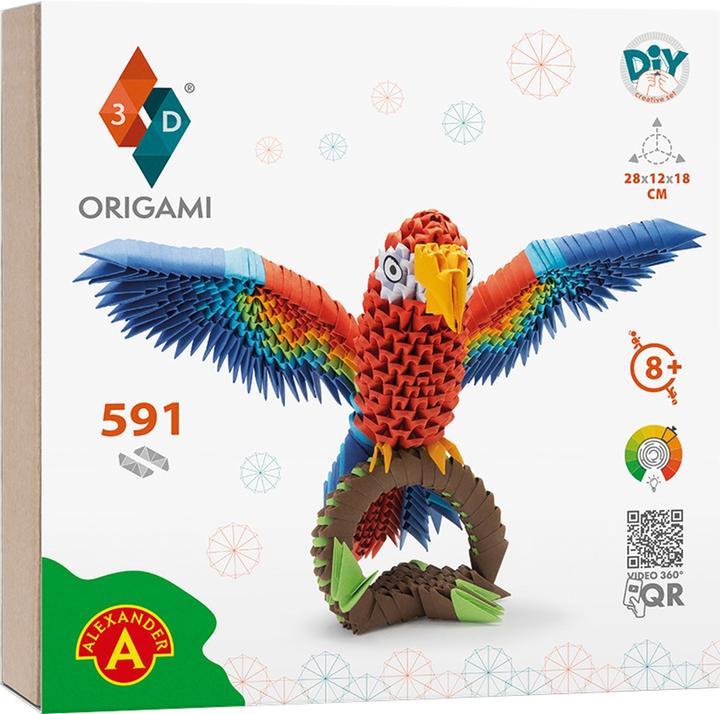 Produktbild Alexander Origami 3D Papagei