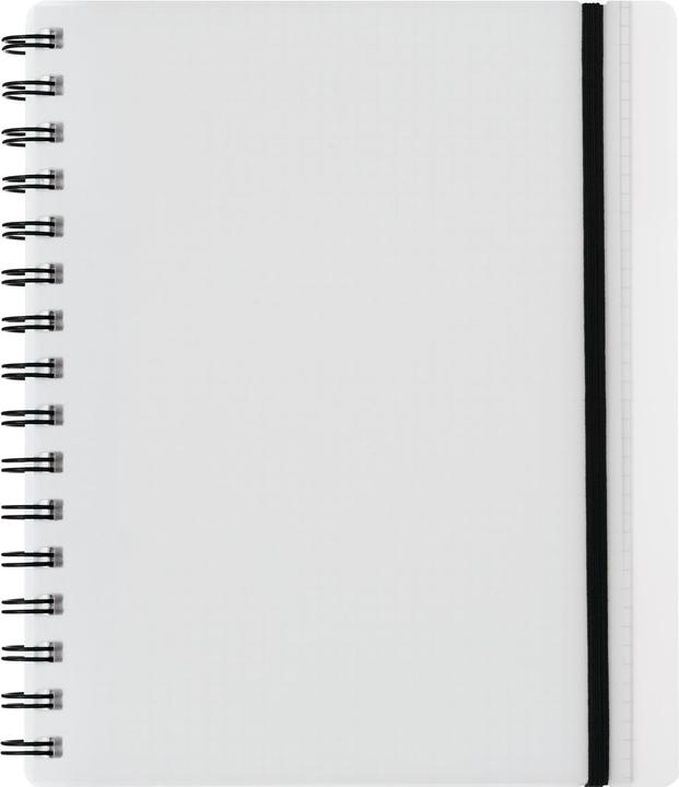 Kolma Notebook Easy A5 chequered colourless (A5, Checked, Hardcover)