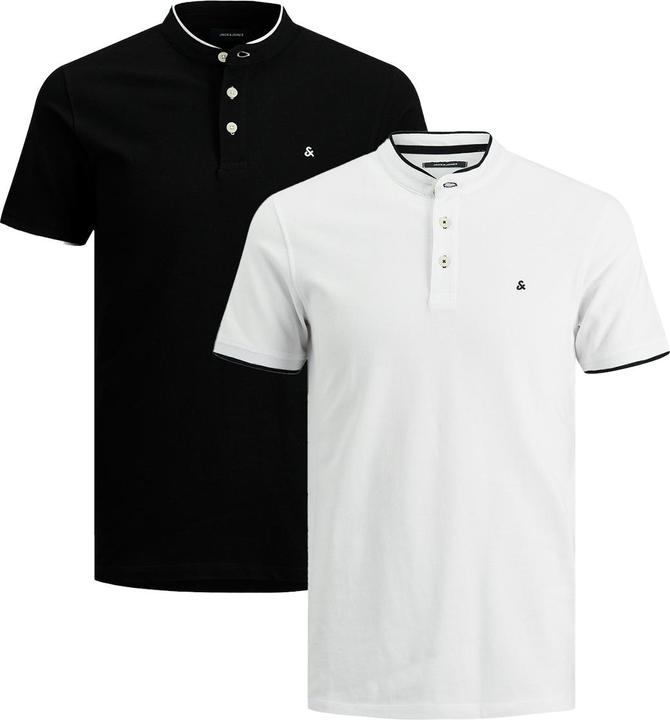 Image du produit Jack & Jones 2er Pack Paulos Mao Poloshirt (M)
