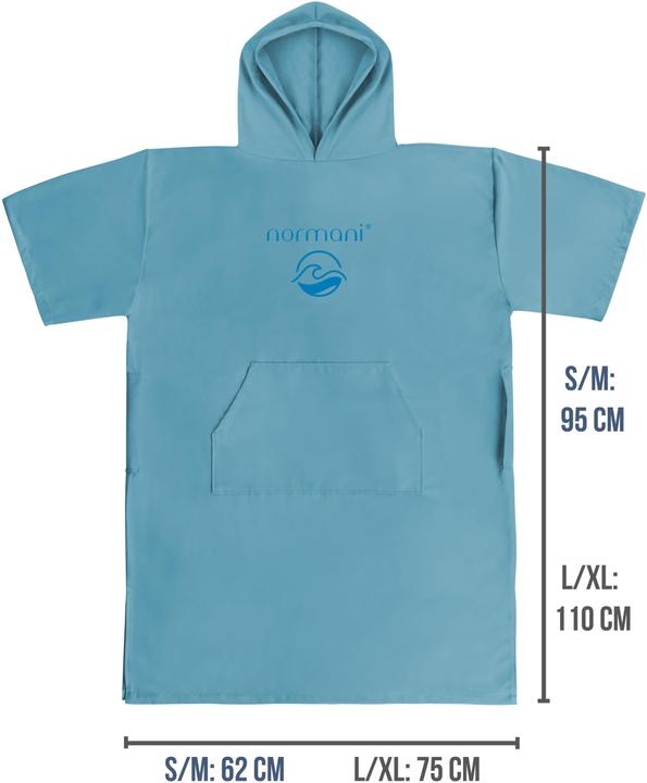 Immagine prodotto Normani Mikrofaser Badeponcho Siargao (XL)