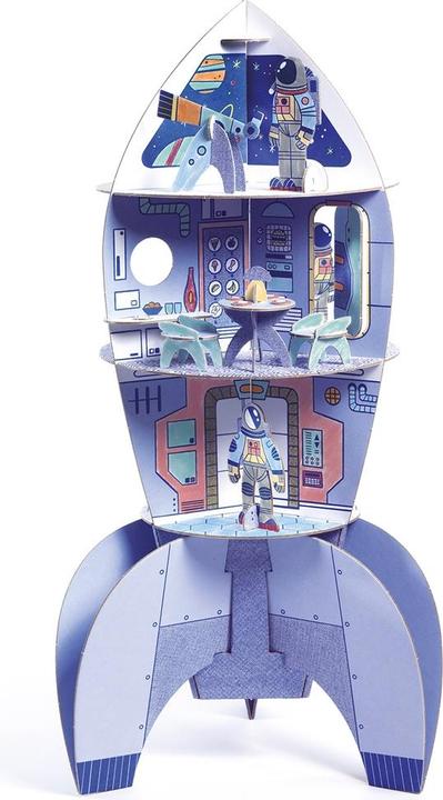 Actual product image Djeco Colour collecting games - Space rocket