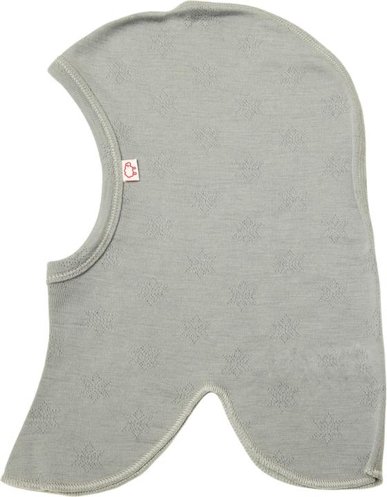 Woolami BEC DES ROSSES Mérinos Balaclava Platinium Grey