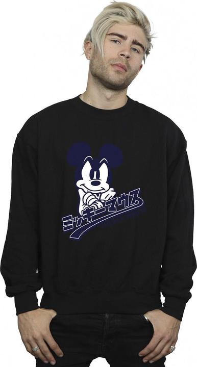 Actual product image Disney Mens Mickey Mouse Japanese Sweatshirt (XL)