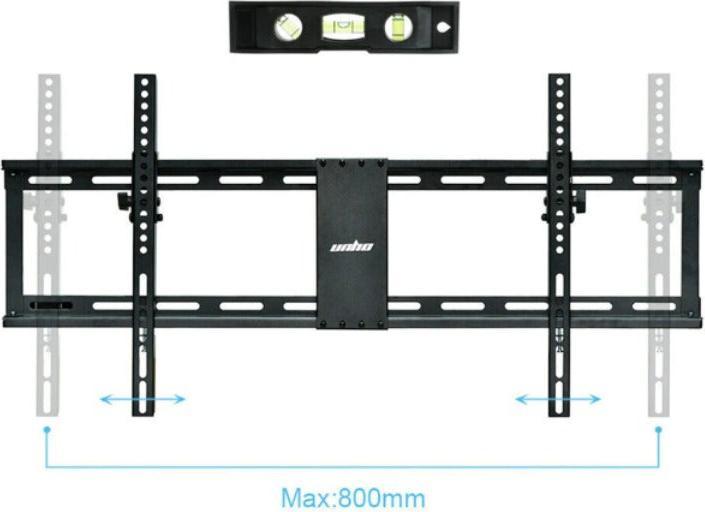 Immagine prodotto Hermex Supporto a parete universale per TV LCD Supporto per TV Supporto per schermo (Muro, 85", 45 kg)
