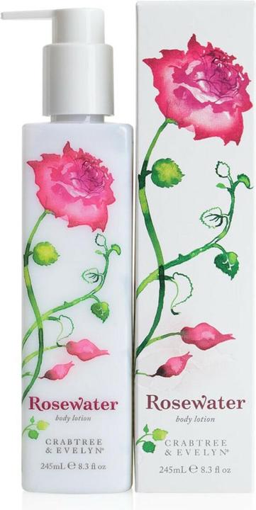 Actual product image Tous Feuchtigkeitsspendende Körperlotion mit Rosenwasser 245 ml (Body lotion, 245 ml)