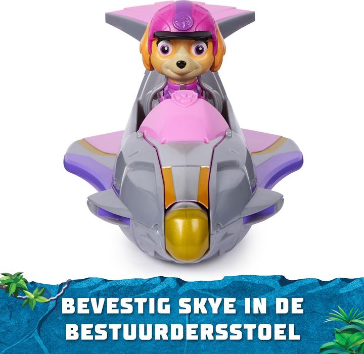 Actual product image Spin Master Paw Patrol Jungle Pups Deluxe Vehicle Skye