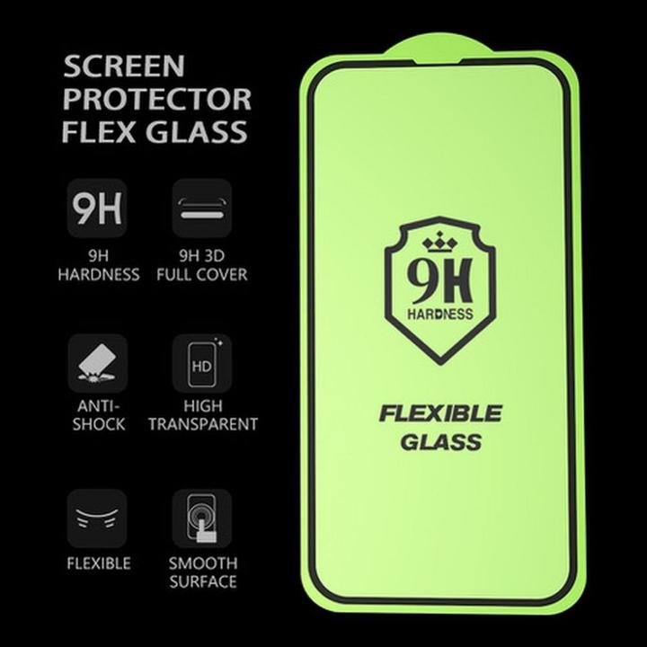 Image du produit Bestsuit Protective glass Flexible Hybrid Glass 5D for Apple iPhone 16 Plus black (1 pièce(s), Apple iPhone 16 Plus)