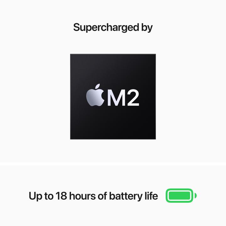Produktbild Apple MacBook Air – 2022 (13.60", M2, 24 GB, 1000 GB, CH)