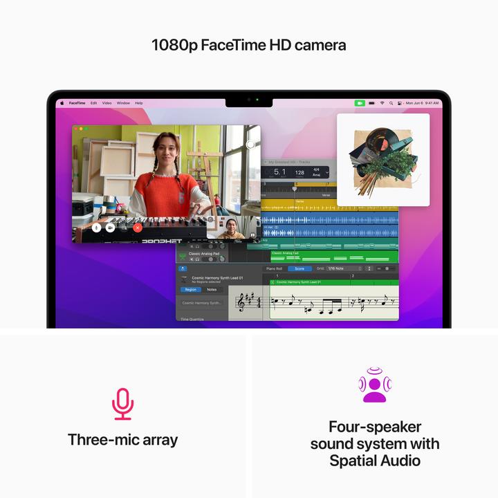 Produktbild Apple MacBook Air – 2022 (13.60", M2, 24 GB, 1000 GB, CH)