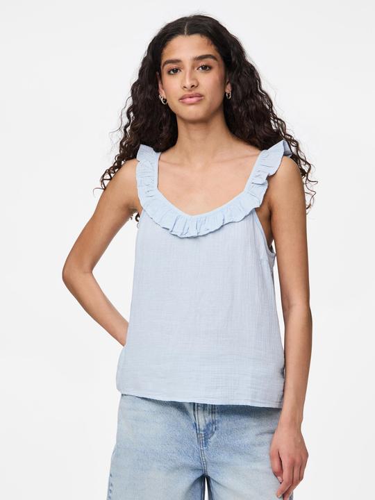 Actual product image Pieces PCSASTINA Musselin Top (XS)