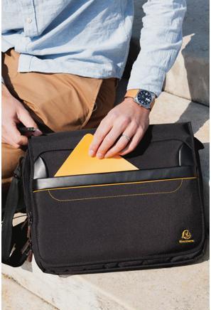 Image du produit Exacompta Sac messenger ordinateur Exactive (14) - Noir (14", Universel)