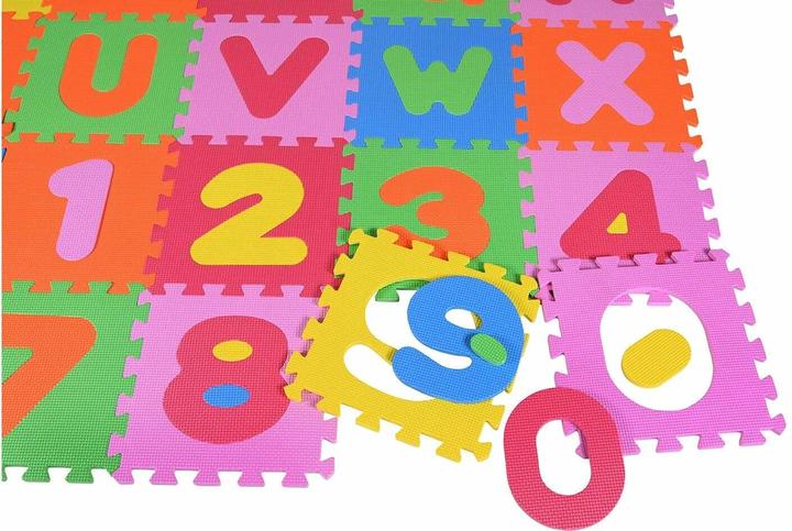 Produktbild Knorrtoys Puzzlematte - "Alphabet + Zahlen" /36-tlg./30cm (30 x 30 cm)
