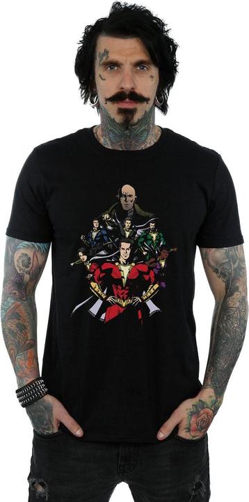 Actual product image Mens Shazam Team Up T-Shirt (XL)