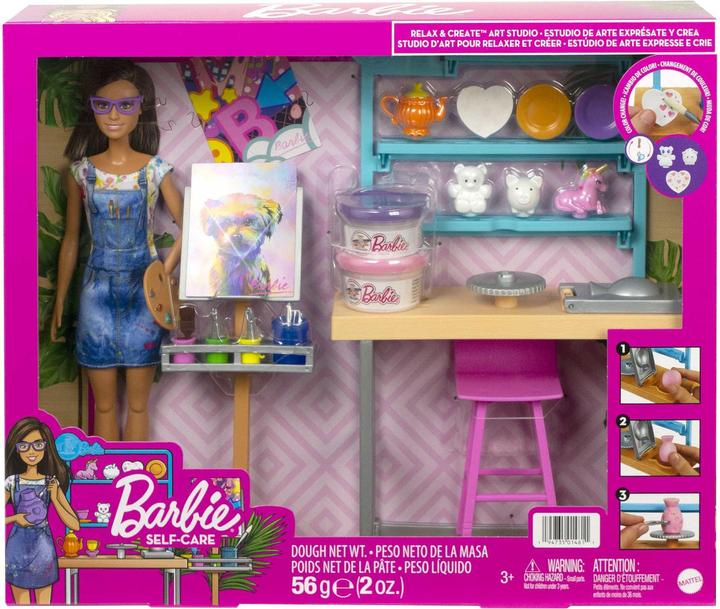 Produktbild Barbie Wellness Kunst- & Kreativ-Atelier