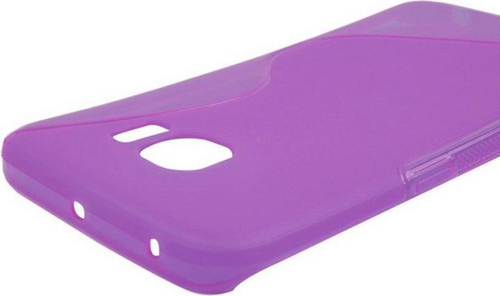 Actual product image König Design Mobile phone case TPU Case for mobile Samsung Galaxy S6 Edge SM G925 Purple / Violet (Samsung Galaxy S6 Edge)