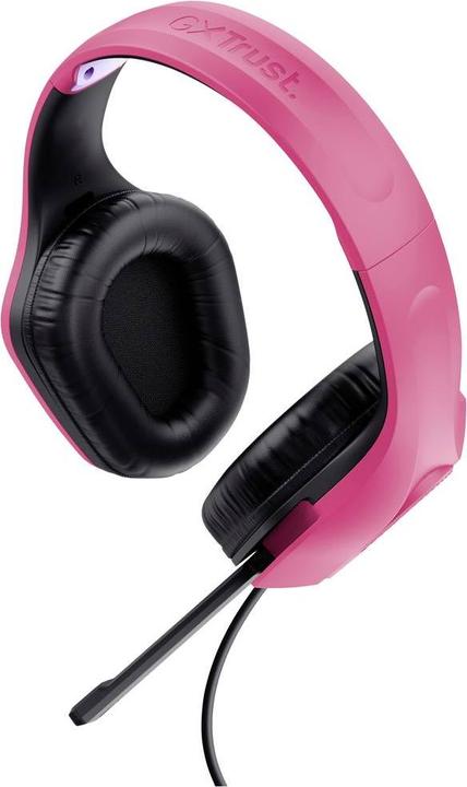 Image du produit Trust GXT415P CASQUE ZIROX - ROSE (Filaire)
