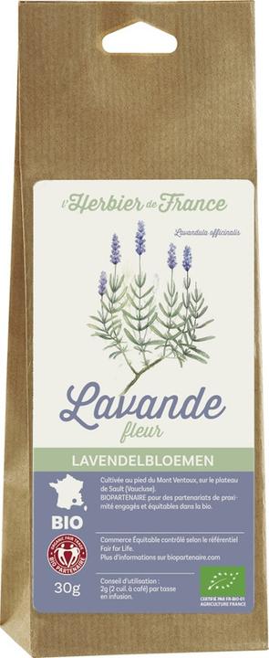 L'Herbier de France Organic lavender (30 g)