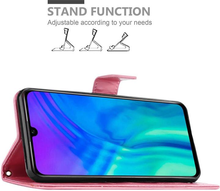 Actual product image Cadorabo Flower Book Cover (Honor 20 Lite)