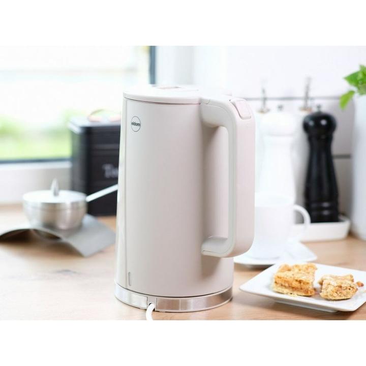 Actual product image Eldom NEEV Kettle Capacity 1 7 l Power 2200 W Steel Core Grey (1.70 l)