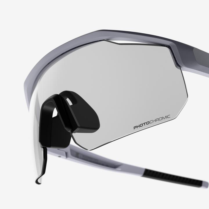 Actual product image Van rysel Fahrradbrille photochrom Perf 500 Light Damen/Herren (White, White)