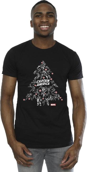 Produktbild Captain America Christmas Tree TShirt (L)