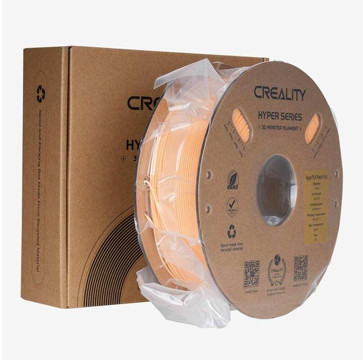 Image du produit Creality Filament PLA Hyper, Peach, 1.75 mm, 1 kg (PLA, 1.75 mm, 1000 g, Rose)