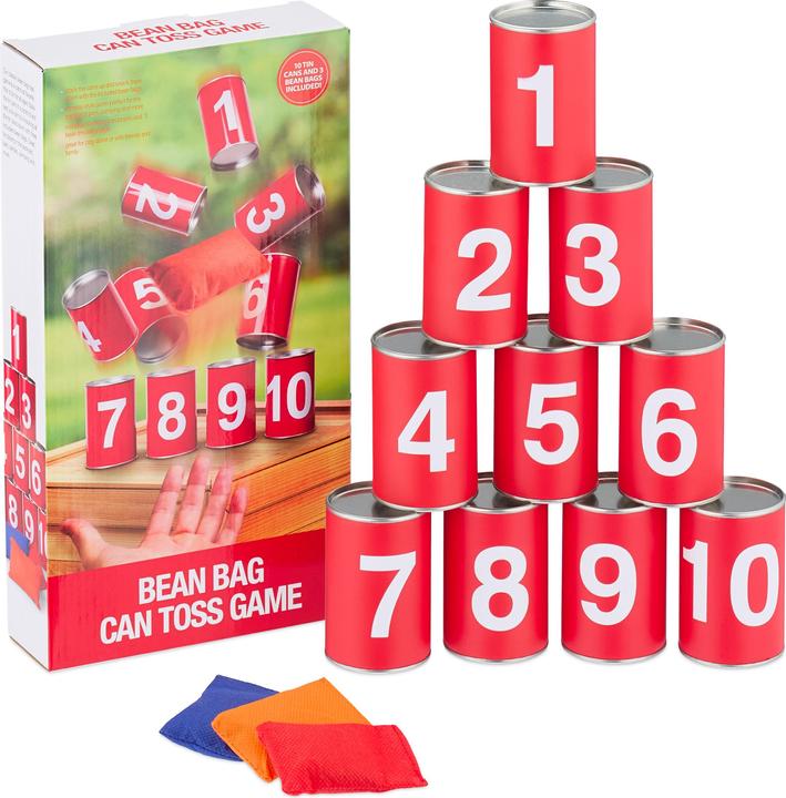 Actual product image Relaxdays Can throwing