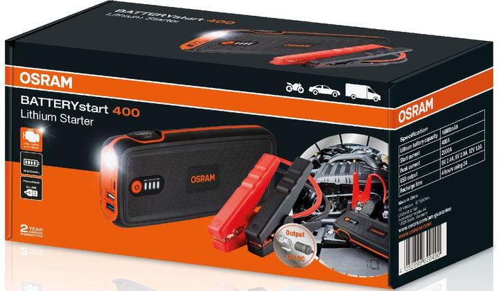 Image du produit Osram BatteryStart 400 (2000 A, 16800 mAh)